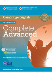Complete Advanced - Workbook with answers with Audio CD