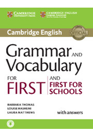 Grammar and Vocabulary for First and First for Schools with Answers + Audio