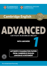 Cambridge English Advanced 1 Student's Book Pack with Answers with CDs