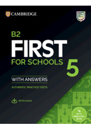 B2 First for Schools 5 Student's Book with Answers and Audio with RB