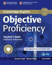 Objective Proficiency - Student's Book w/o answers with DL Software