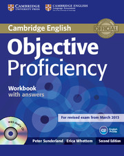 Objective Proficiency - Workbook with answers with Audio CD