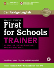 First for Schools Trainer with Answers and Audio