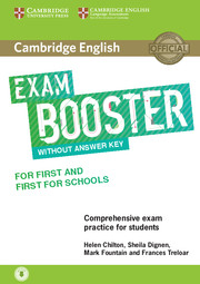 Exam Booster for First and First for Schools without Answer Key & Audio