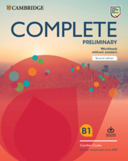 Complete Preliminary - Workbook without answers with Audio Download