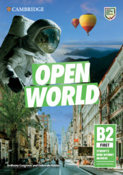 Open World First Student's Book without answers with Online Practice