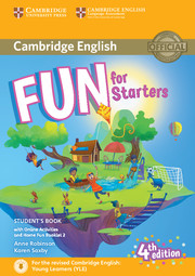 Fun for Starters Student's Book with Online Activities + Audio + HFB