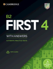 B2 First 4 Student's Book with Answers with Audio with Resource Bank 