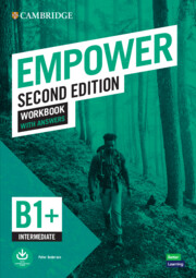 Empower Intermediate/B1+ Workbook with Answers plus Downloadable Audio