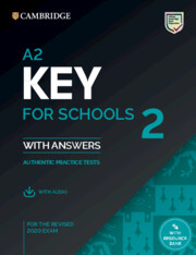 A2 Key for Schools 2 Student's Book with Answers with Audio with RB