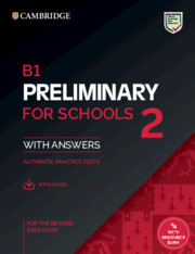 B1 Preliminary for Schools 2 Student's Book with Answers with Audio with RB