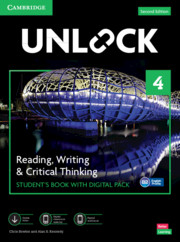 Unlock Level 4 Reading, Writing & Critical Thinking Student's Book + DP