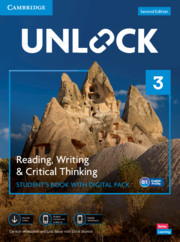 Unlock Level 3 Reading, Writing & Critical Thinking Student's Book + DP