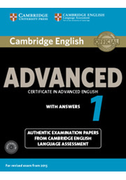 Cambridge English Advanced 1 Student's Book Pack with Answers with CDs
