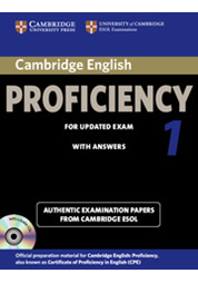 Cambridge English Proficiency 1  Student's Book Pack