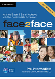 face2face Pre-intermediate - Testmaker CD-ROM and Audio CD