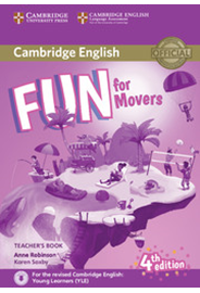 Fun for Movers Teacher’s Book with Downloadable Audio