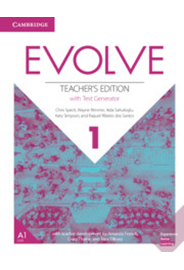 Evolve Level 1 Teacher's Edition with Test Generator