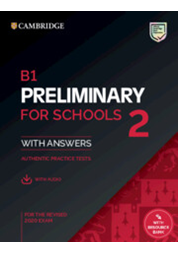 B1 Preliminary for Schools 2 Student's Book with Answers with Audio with RB