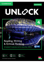 Unlock Level 4 Reading, Writing & Critical Thinking Student’s eBook + DP