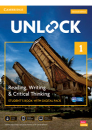 Unlock Level 1 Reading, Writing & Crititcal Thinking Student's eBook + DP