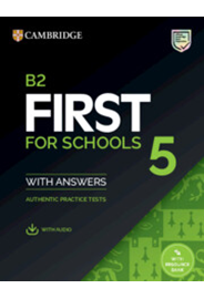 B2 First for Schools 5 Student's Book with Answers and Audio with RB